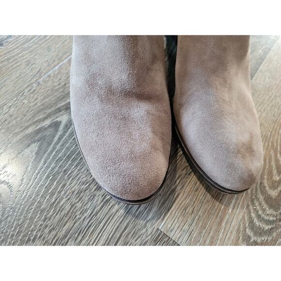 Lucky Brand Suede Women's Brown Booties size 11 #4 - Picture 2 of 7
